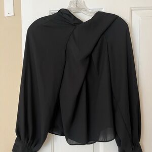 Elegant Black Women's Top